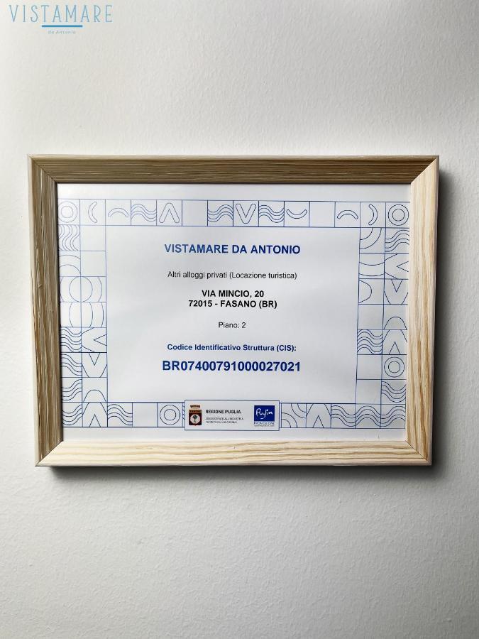 Apartmán Vistamare Da Antonio Savelletri Exteriér fotografie